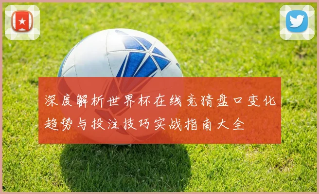 深度解析世界杯在线竞猜盘口变化趋势与投注技巧实战指南大全